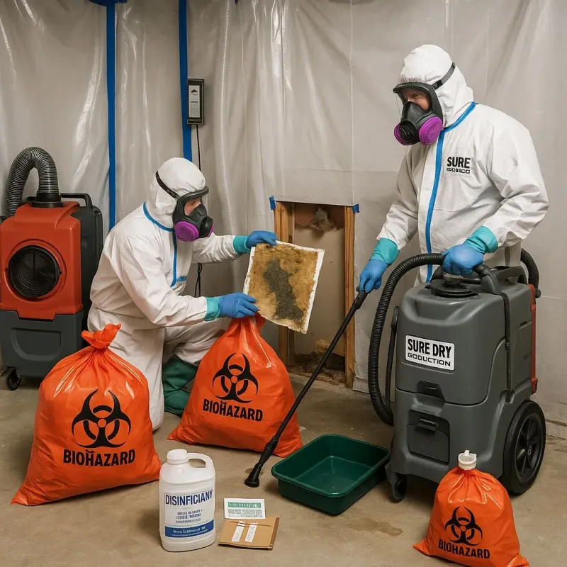 Contaminated Water Handling Protocols process in Oakbrook, KY